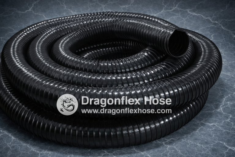 D-ASB Antistatic Black Polyurethane Hose